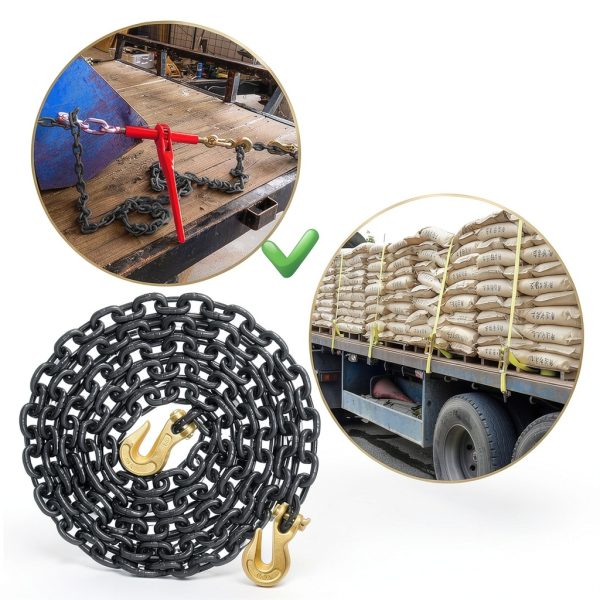 SENKEYFE G80 Load Binder Chain Alloy Steel Trailer Truck-5