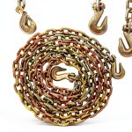 Caqeg 3/8 Inch Binder Chain G80 Alloy Heavy Duty Transport-0