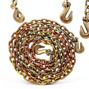 Caqeg 3/8 Inch Binder Chain G80 Alloy Heavy Duty Transport-0