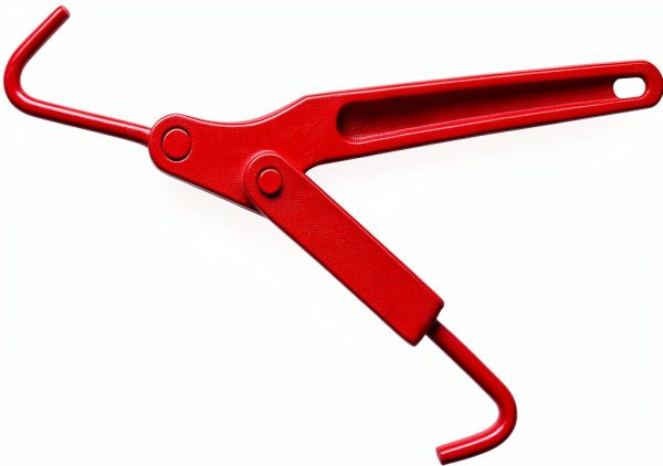 Maasdam Load Binder Red Steel Hook Mounting Industrial-0