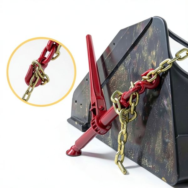 AYMMIC Ratchet Binder Alloy Steel Transport Chain Kit-2