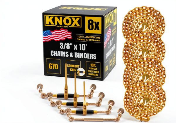 KNOX Industrial Load Binder Steel Chains Truck Trailer-0