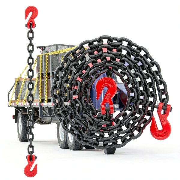 SENKEYFE G80 Load Binder Chain Alloy Steel Clevis Hook-1