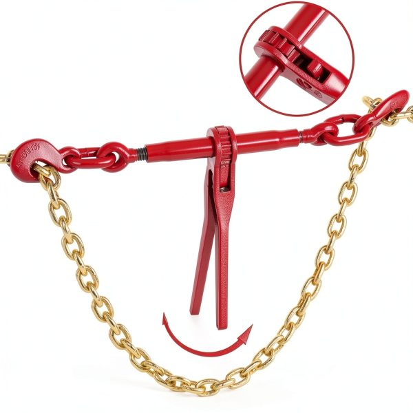 Htata Prep Chain Binder 5/16-3/8 Kit Yellow Galvanized-3