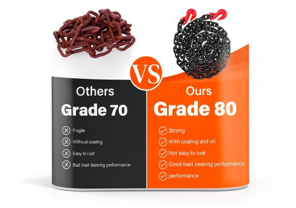 Lechansen G80 Transport Binder Chain Alloy Steel Hook-4