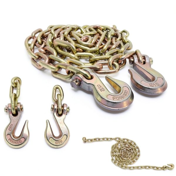 AYMMIC Ratchet Binder Alloy Steel Transport Chain Kit-3