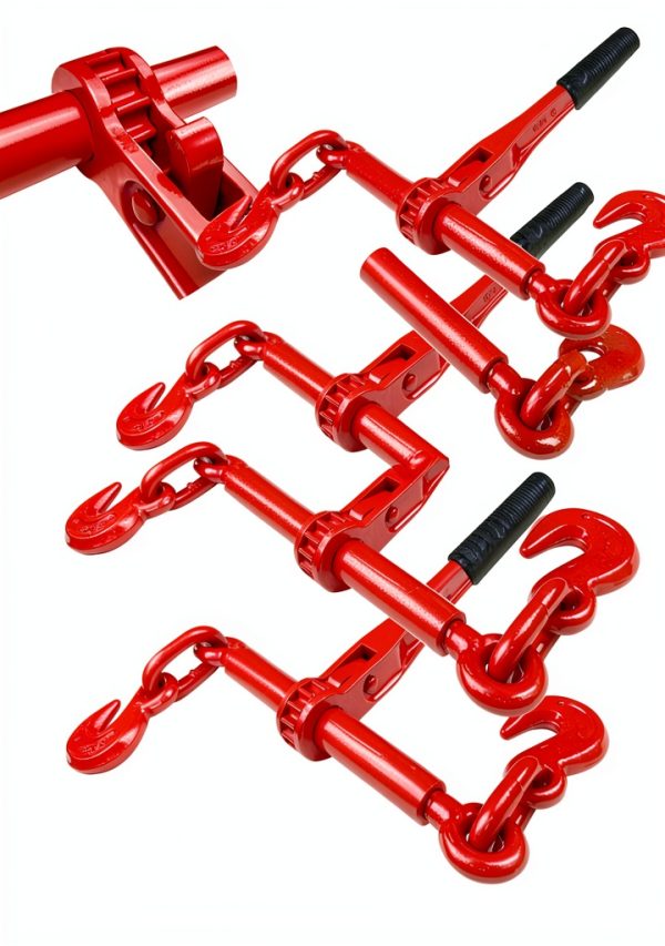 YATOINTO Ratchet Chain Binder Red Manual 9200lb Capacity-0