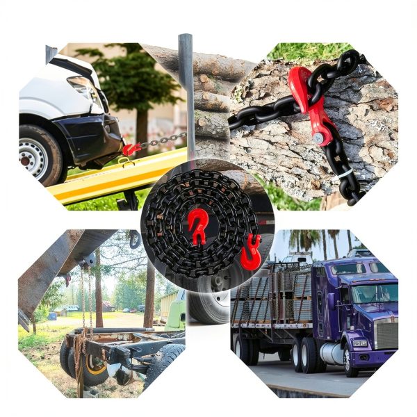 SENKEYFE G80 Load Binder Chain Alloy Steel Clevis Hook-5