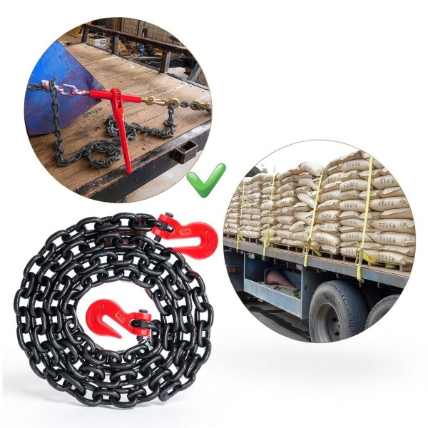 SENKEYFE G80 Load Binder Chain Alloy Steel Clevis Hook-4