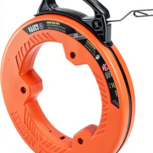 Electrical Fish Tape Klein Tools 56331 50‑Foot 1/8‑In Puller-0