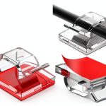 Cable Clips 100 Transparent Self-Adhesive Organizer by suoundey-0