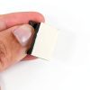 30 Pcs Small Black Adhesive Cable Clips for Cord Management Under Desk Nightstand Phone PC Charger Plug Speaker TV Cord Holder Keeper Hook Wall Wire Organizer Car Dash Cam Ethernet Christmas Light-5