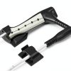 30 Pcs Small Black Adhesive Cable Clips for Cord Management Under Desk Nightstand Phone PC Charger Plug Speaker TV Cord Holder Keeper Hook Wall Wire Organizer Car Dash Cam Ethernet Christmas Light-2