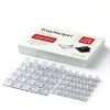 Outdoor Light Clips 100 PCS Clear Small & Large Adhesive Cable Clips-1