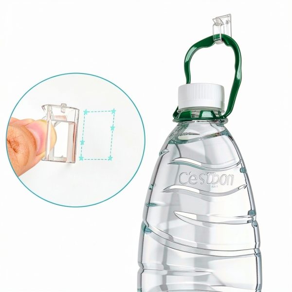 Outdoor Light Clips 100 PCS Clear Small & Large Adhesive Cable Clips-2