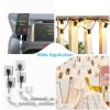 Cable Clips 100PCS Adhesive Wire Organizer by Abnii Small Clear-4