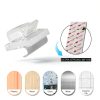 100PCS Cable Clips, Adhesive Wire Clips Strong Cord Clips Wire Holders, Cable Management Clips for Desk, Wall, Car, TV, Ethernet Cable (Clear, Small)-3